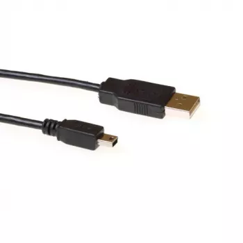 USB 2.0 A αρσενικό βύσμα - Mini-USB B5 αρσενικό βύσμα 5,00 m ACT SB2415
