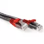 ACT μαύρο 3 μέτρα U/UTP CAT6A καλώδιο patch με βύσματα RJ45