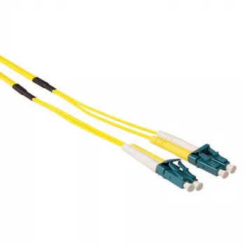 ACT 10 μέτρα Singlemode 9/125 OS2 Duplex ενισχυμένο καλώδιο οπτικών ινών με βύσματα LC