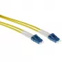 ACT 15 μέτρα Singlemode 9/125 OS2 Duplex θωρακισμένο καλώδιο patch οπτικών ινών με βύσματα LC