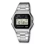 Ρολόι χειρός Unisex Casio A158WEA-1EF Ηλεκτρονικό μαύρο