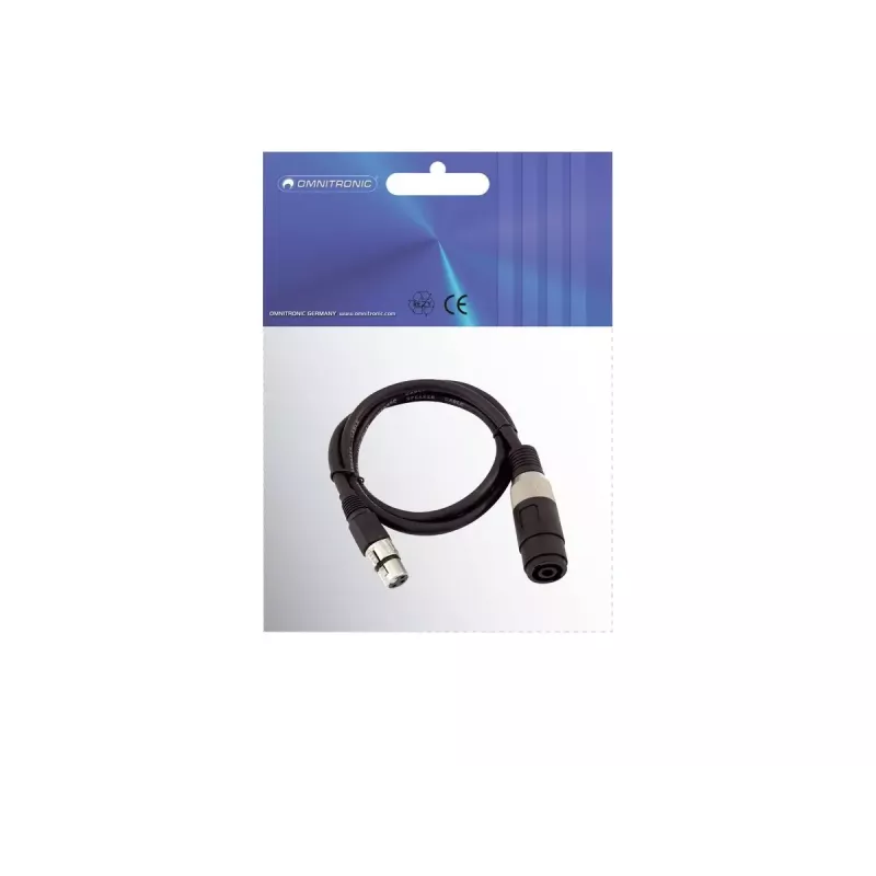 Καλώδιο ήχου 1 m Omnitronic 30225600
