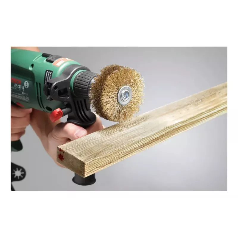 Τροχός συρμάτινης βούρτσας KWB 604030 8 cm