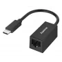 Hama Classic Line 00300023 προσαρμογέας δικτύου, βύσμα USB-C σε υποδοχή LAN/Ethernet, Gigabit Ethernet