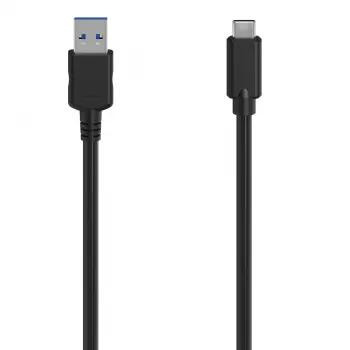 Hama 00300061 Καλώδιο USB USB 3.2 Gen 1 (3.1 Gen 1) 1,5 m USB-C USB-A μαύρο
