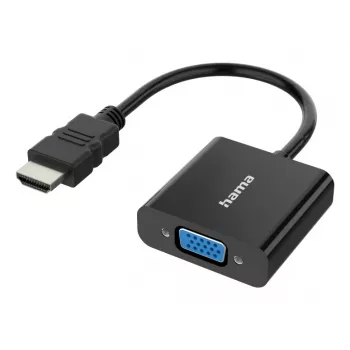 HAMA Προσαρμογέας HDMI σε VGA Classic Line 00300091 — HDMI (είσοδος) σε VGA (έξοδος), Full HD 1080p