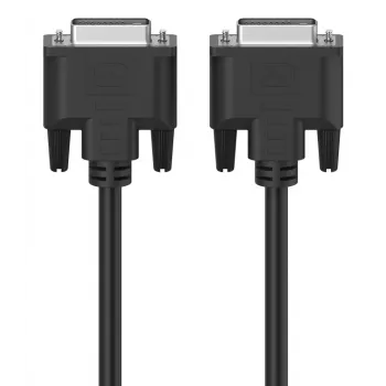 Hama 00300104 Καλώδιο DVI 1,5 m DVI-I μαύρο