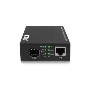 Μετατροπέας δικτύου ACT AC4451 1000 Mbit/s πολυτροπικό μονότροπο μαύρο
