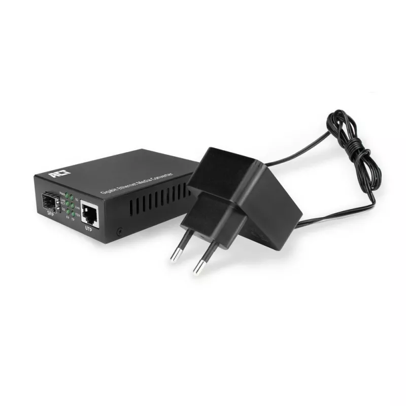 Μετατροπέας δικτύου ACT AC4451 1000 Mbit/s πολυτροπικό μονότροπο μαύρο