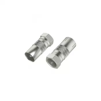 Hama 00205315 ομοαξονικός σύνδεσμος F-Typ 1 τεμ.