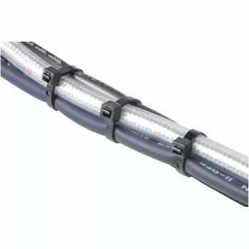 Hama 00221002 Δεματικά καλωδίων Δεματικά καλωδίων Velcro Πλαστικό Μαύρο 150 τεμ.