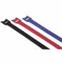 Hama 00221005 Δεματικά καλωδίων Δεματικά καλωδίων Velcro Νάιλον Μαύρο, Μπλε 12 τεμ.