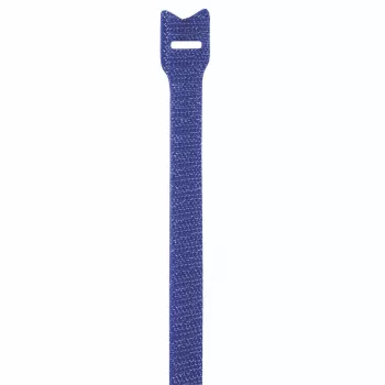Hama 00221005 Δεματικά καλωδίων Δεματικά καλωδίων Velcro Νάιλον Μαύρο, Μπλε 12 τεμ.