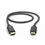 Hama 00201706 Καλώδιο USB USB 2.0 0,5 m USB-C Μαύρο