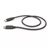 Hama 00201706 Καλώδιο USB USB 2.0 0,5 m USB-C Μαύρο
