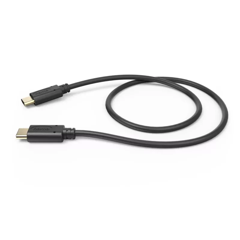 Hama 00201706 Καλώδιο USB USB 2.0 0,5 m USB-C Μαύρο