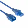 Καλώδιο τροφοδοσίας ACT AK5337 3 m C14 C15 250 V 10 A