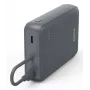 Hama «Travel» Power Pack με καλώδιο, 10.000 mAh, 2 έξοδοι: 2x USB-C, ανθρακί