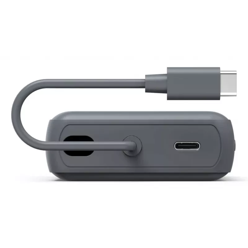 Hama «Travel» Power Pack με καλώδιο, 10.000 mAh, 2 έξοδοι: 2x USB-C, ανθρακί