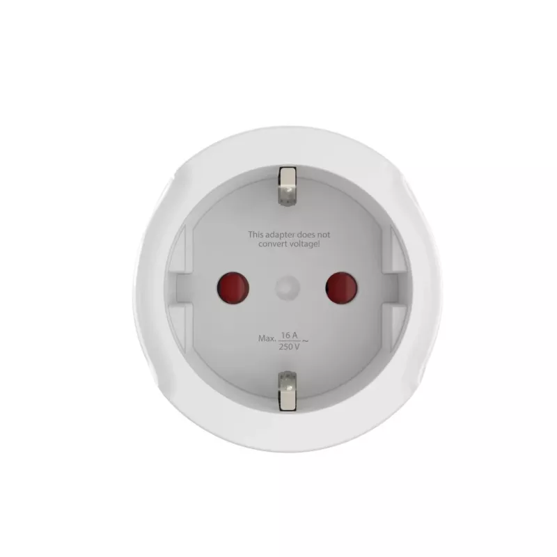 Hama 00223484 Προσαρμογέας Βύσματος Τύπου J σε Τύπου C (Ευρωπαϊκό Βύσμα) Λευκό