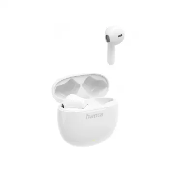 Hama Action One Headset True Wireless Stereo (TWS) In-Ear Κλήσεις/Μουσική Bluetooth Λευκό