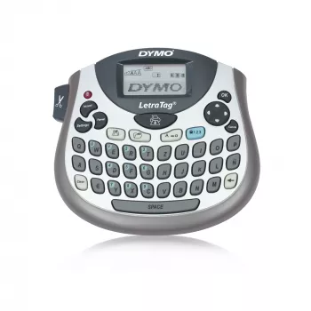 DYMO LetraTag ® 100T - Συσκευή ετικετών QWZ, QWERTZ, θερμική άμεση / θερμική μεταφορά, γκρι