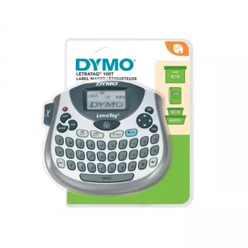 DYMO LetraTag ® 100T - Συσκευή ετικετών QWZ, QWERTZ, θερμική άμεση / θερμική μεταφορά, γκρι