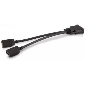 HP DMS-59 σε Dual DisplayPort Kit, DMS, 2 x DisplayPort, βύσμα, υποδοχή, μαύρο, βύσμα/υποδοχή