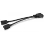 HP DMS-59 σε Dual DisplayPort Kit, DMS, 2 x DisplayPort, βύσμα, υποδοχή, μαύρο, βύσμα/υποδοχή