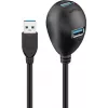 Καλώδιο επέκτασης USB 3.0 Goobay 95918 μαύρο