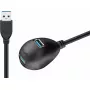 Καλώδιο επέκτασης USB 3.0 Goobay 95918 μαύρο