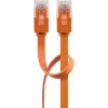 Επίπεδο καλώδιο patch Goobay CAT 6 U/UTP πορτοκαλί 1,5 m