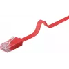 Goobay CAT 6 επίπεδο καλώδιο patch U/UTP κόκκινο 2 m