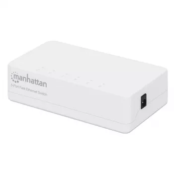 Manhattan 5-Port Fast Ethernet Switch, Πλαστικό, Τριετής Εγγύηση, Κουτί