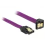 Καλώδιο SATA DeLOCK 83695 0,3 m Μωβ