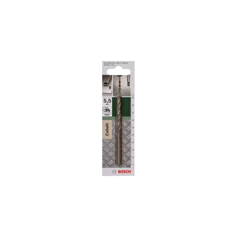 Bosch 2609255073 τρυπάνι για κραματωμένο χάλυβα, χυτοσίδηρο, μη κραματωμένο χάλυβα, ανοξείδωτο χάλυβα
