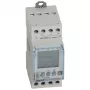 Legrand 412641 ψηφιακός εβδομαδιαίος χρονοδιακόπτης, 2 κανάλια, 230 V AC