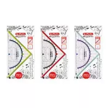 Τρίγωνο 45° Herlitz My.Pen 16cm με λαβή