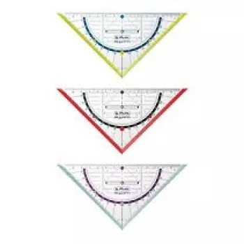 Τρίγωνο 45° Herlitz My.Pen 16cm με λαβή