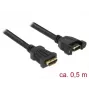 Καλώδιο HDMI DeLOCK 85465 0,5m