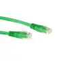 ACT πράσινο καλώδιο Patch 5 μέτρα LSZH U/UTP CAT6 με βύσματα RJ45