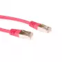 ACT κόκκινο καλώδιο Patch 7 μέτρα LSZH SFTP CAT6 με βύσματα RJ45