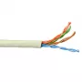 Καλώδιο patch ACT CAT5E U/UTP λεπτόκλωνο εκρού 100m