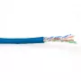 Καλώδιο patch ACT CAT6 U/UTP λεπτόκλωνο μπλε 100 m