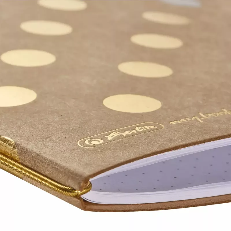 Τετράδιο Herlitz Pure Glam A5 40 φύλλα χρυσό