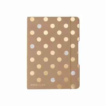 Τετράδιο Herlitz Pure Glam A5 40 φύλλα χρυσό
