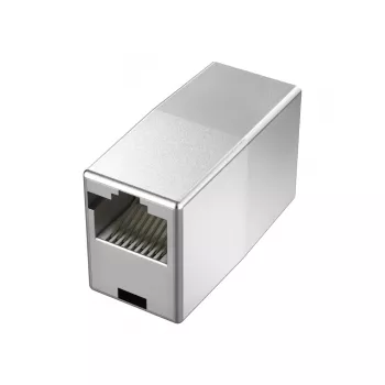 Hama 00200326 Αντάπτορας καλωδίου RJ-45 ασημί