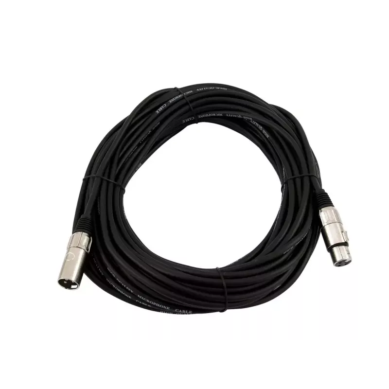 Καλώδιο ήχου Omnitronic 30220595 30 m XLR (3 ακίδων) μαύρο