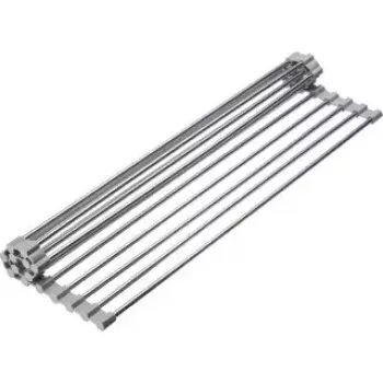 Westmark Home στεγνωτήρας πιάτων επιτραπέζιος, ορθογώνιος, ανοξείδωτος χάλυβας/σιλικόνη, γκρι