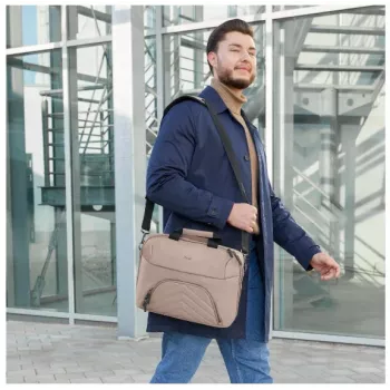 Hama Premium Lightweight 00222044 τσάντα laptop, 40-41 cm (15,6-16,2 ιντσών), μπεζ